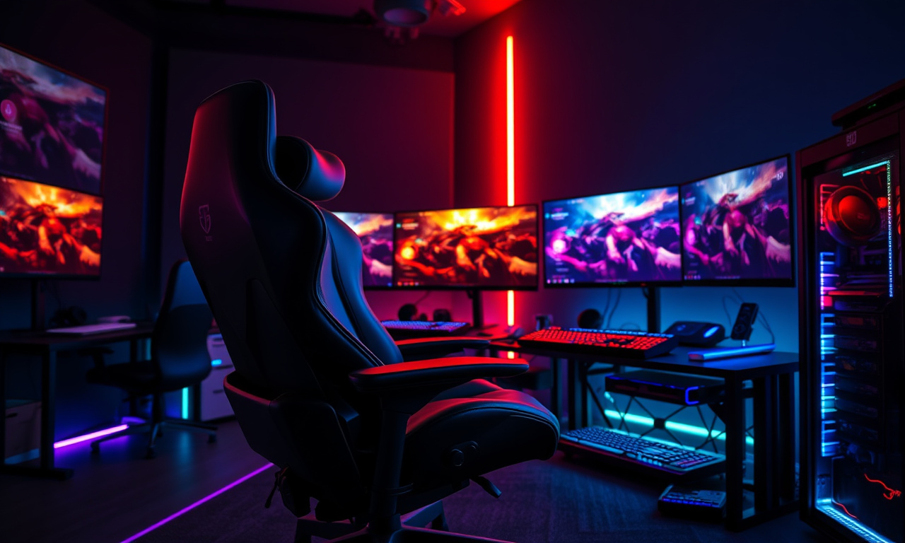 Melhore seu setup com assentos ideais para gamers exigentes